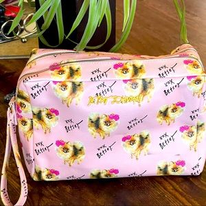 Large Besty Johnson make up bag